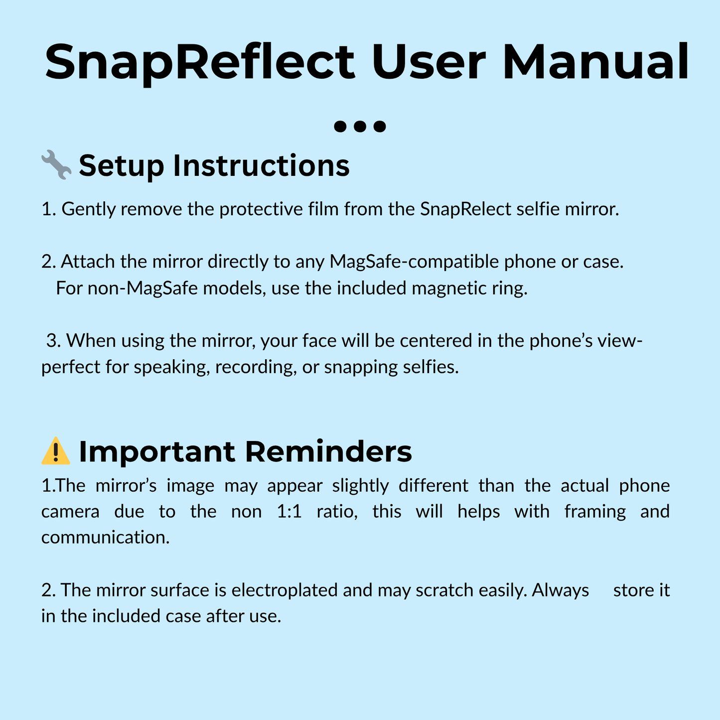 SnapReflect™️
